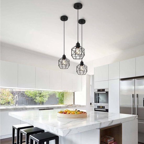 Hanglamp Simone – Vintage Kooi Verlichting in Industriële Stijl