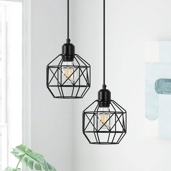 Hanglamp Simone – Vintage Kooi Verlichting in Industriële Stijl