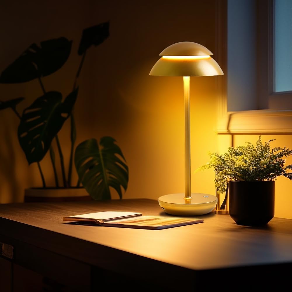 Saga | Stilvolle nordische kabellose Tischlampe
