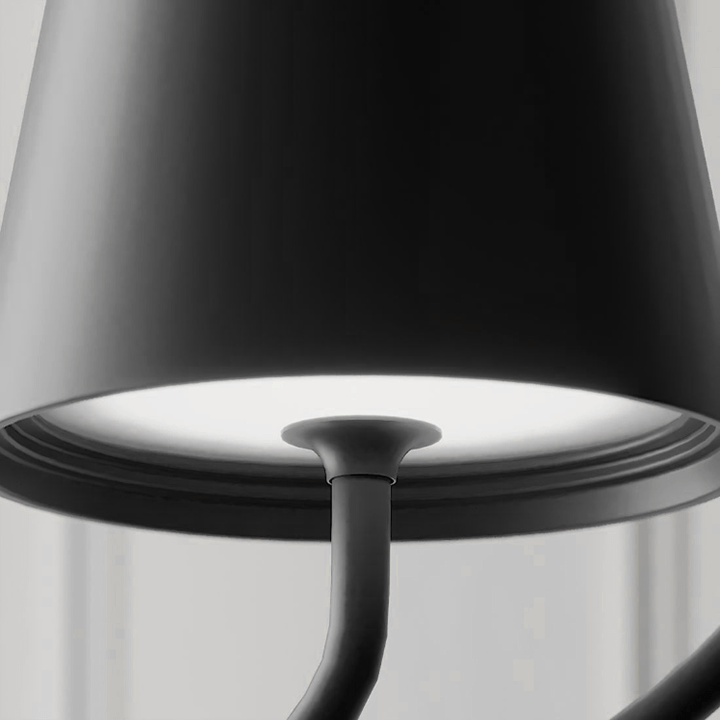 Ellen | Luxuriöse wiederaufladbare LED-Hängelampe