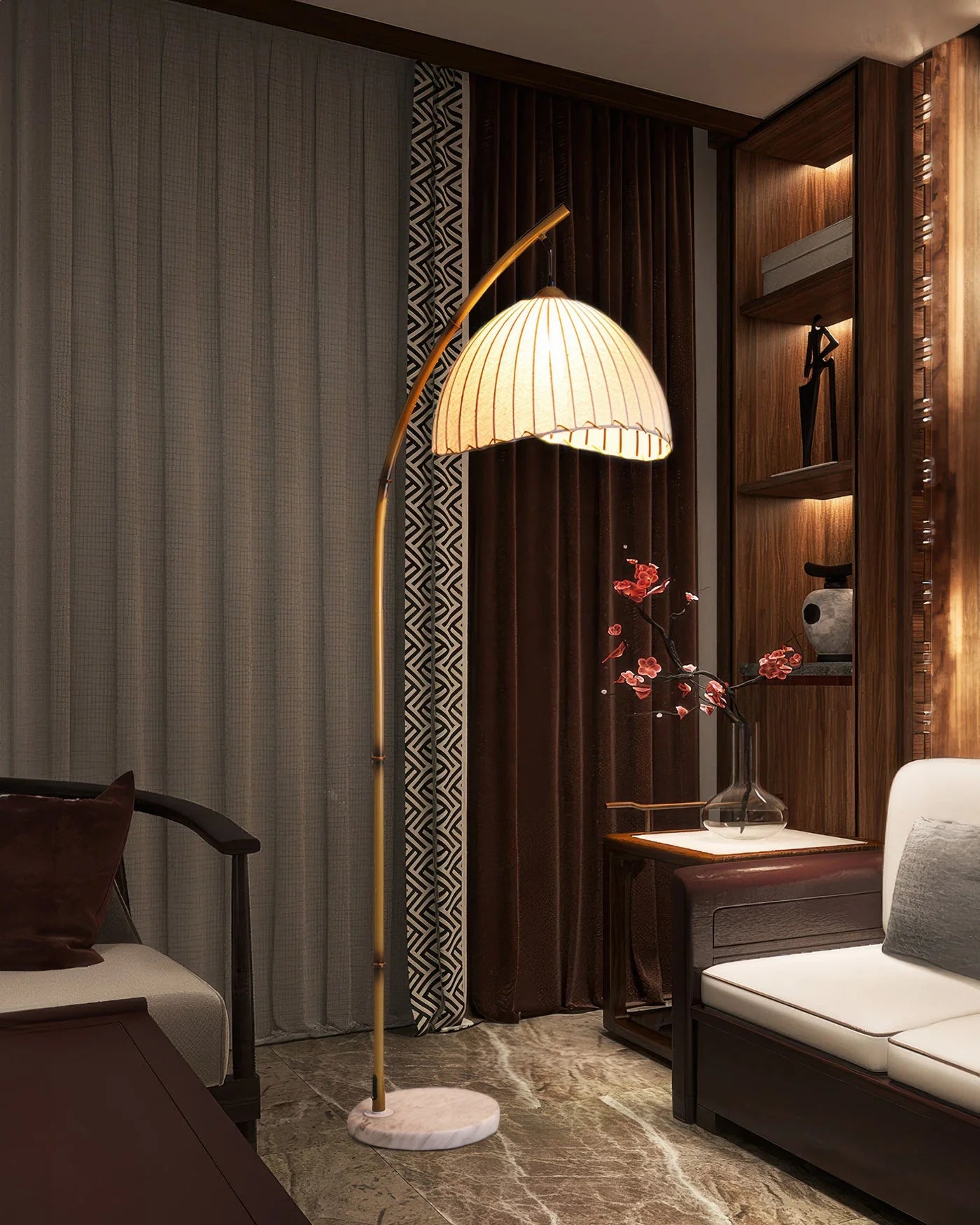 Minoe™ – Japandi Stehlampe