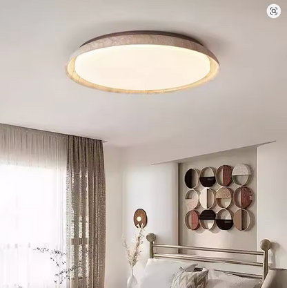 veliana - Japandi Plafondlamp Scandinavisch Travertin