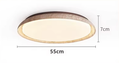 veliana - Japandi Plafondlamp Scandinavisch Travertin