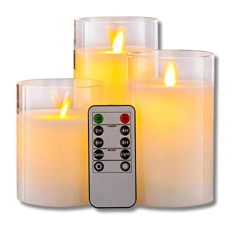 Vera | Flammenlose LED-Kerzensets