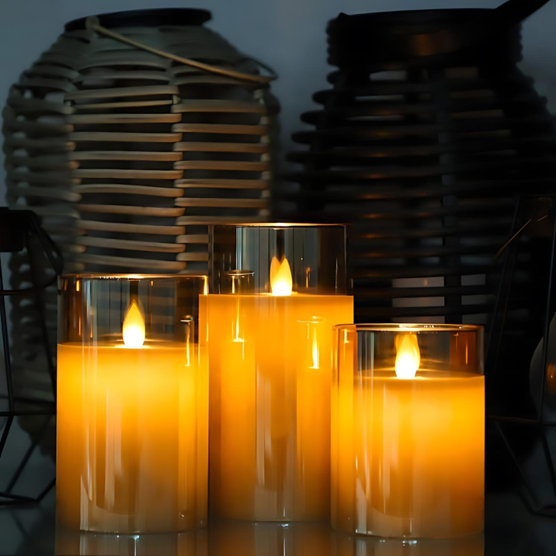 Vera | Flammenlose LED-Kerzensets