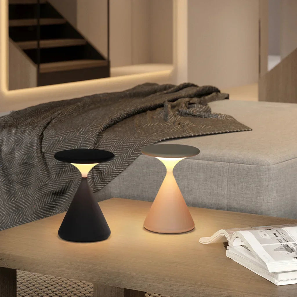 Aurora | Drahtlose Sanduhr-Tischlampe