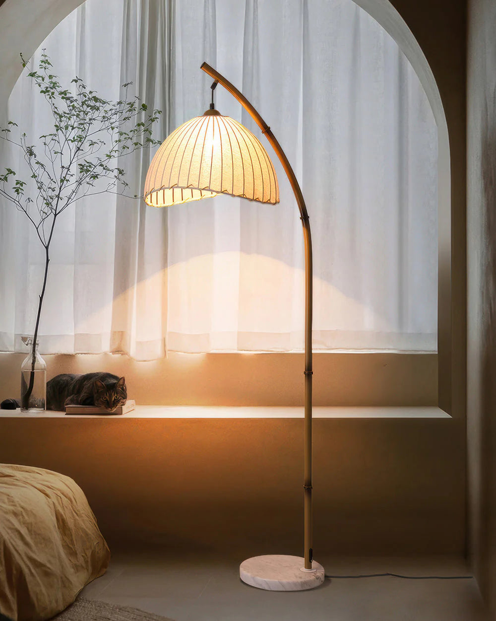 Minoe™ – Japandi Stehlampe